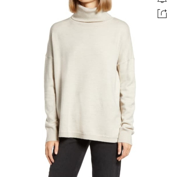 NWT French Connection Babysoft Cowl Neck Sweater - Picture 12 of 12